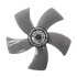 Paleta De Plástico Para Ventilador 28 Cm Gris