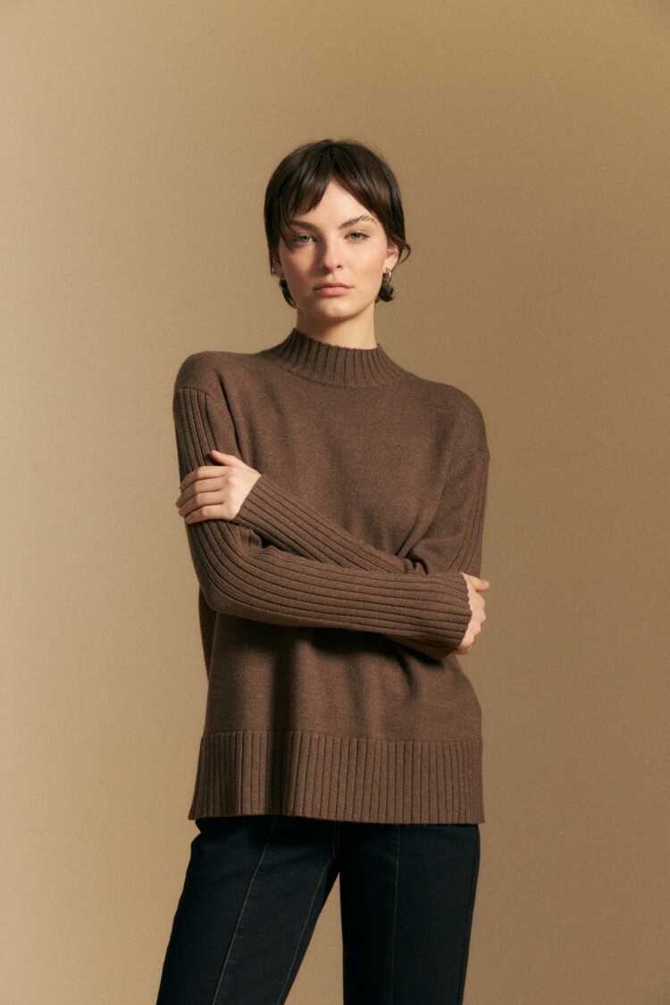 POLERA RAILEY Marron