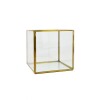 Caja Decorativa - Vidrio - Dorado Caja Decorativa - Vidrio - Dorado