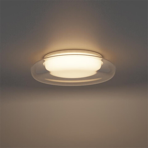 Plafón LED redondo blanco 10W cálido Ø344mm dimerizable VK0018