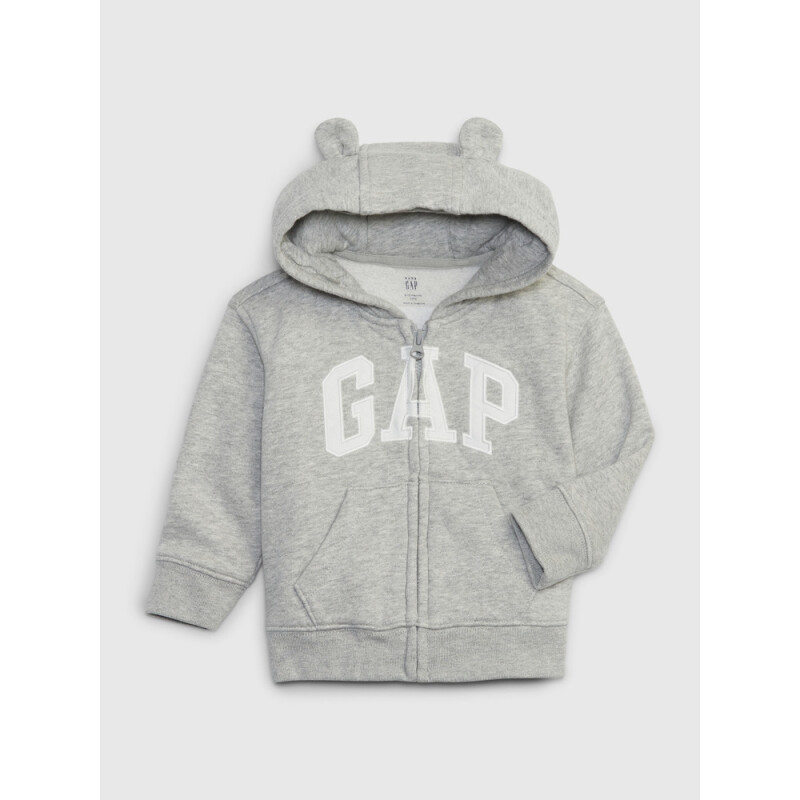 FRCH FLC LOGO FZ LIGHT HEATHER GREY