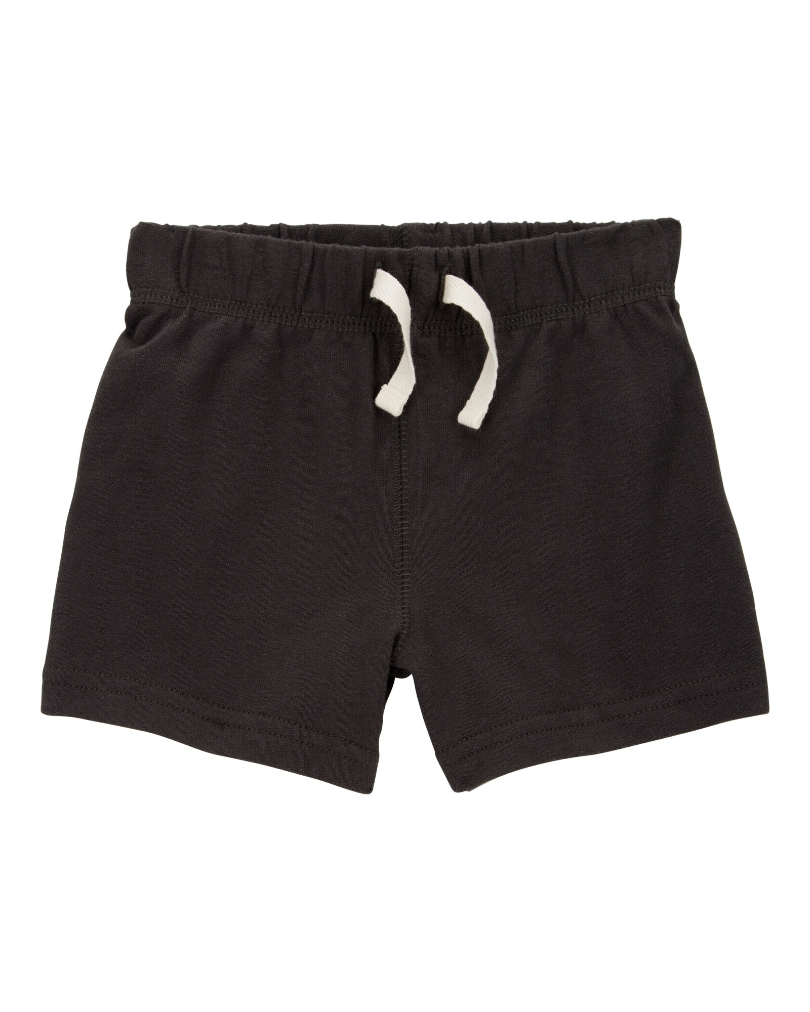 Set tres piezas de algodón, short, remera henley y body manga corta Sin color