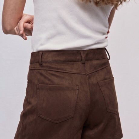 SHORT FENICIO Chocolate