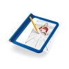 KIDYDRAW-PRO Pizarra Magica Con Luz Led 2 Lados Incluye 4 Marcadores Kidywolf - Azul