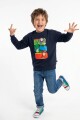 Buzo frisa m/l niño TOY STORY AZUL MARINO