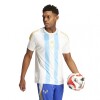 Camiseta de Entrenamiento Messi adidas white/semi blue burst