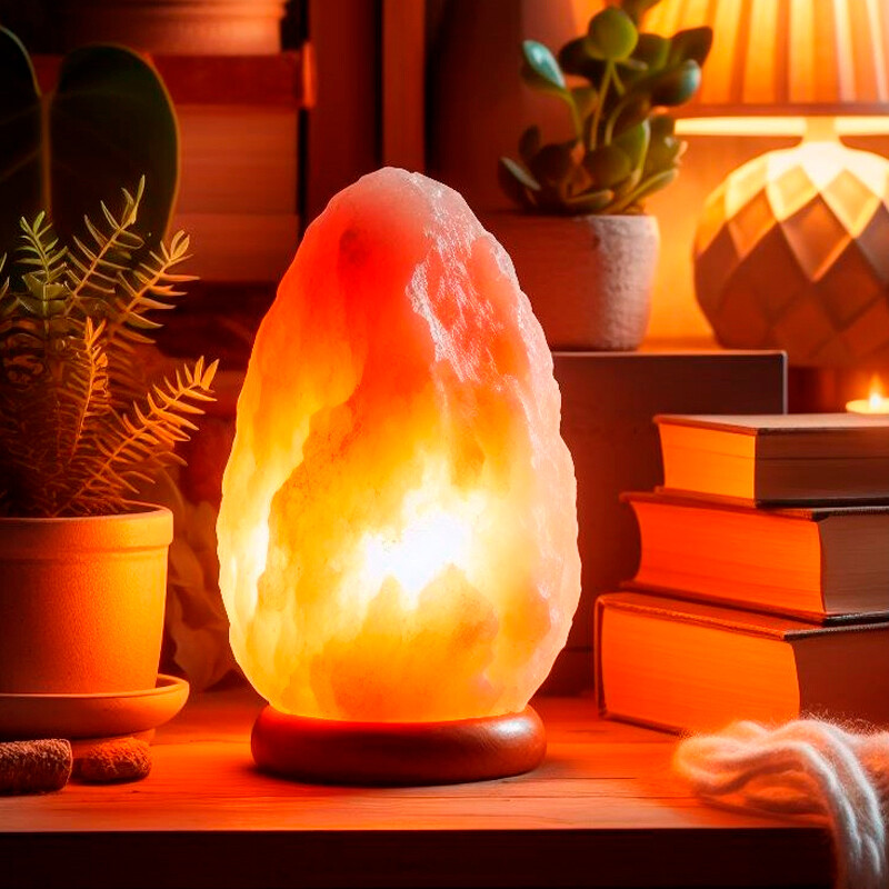 LAMPARA DE SAL HIMALAYA Lampara de Sal del Himalaya Big Dimerizable