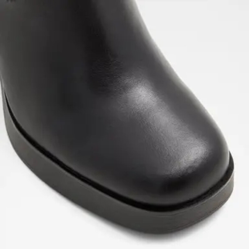 SERAPHICA DARK BROWN LEATHER BLACK