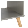 Mesa De Living Minimalista Mad Maciza Linea Dublin Gris Mesa De Living Minimalista Mad Maciza Linea Dublin Gris