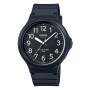 Reloj CASIO MW240-1BVDF Resina Negro Esfera 43mm 0