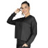 HOODIE FEM NYL/ELAST EVERLAST EOS BK W6 NEGRO