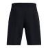 UA Woven Short-RED BLK-002
