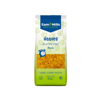 Pasta Infantil de Maíz Patitos Sin Gluten 300g Sam Mills Pasta Sam Mills Patos