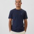 V-FRCH EVERYDAY SOFT MICRO LOGO CREW TAPESTRY NAVY
