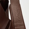 Bolso Tanner en cuero graneado Marron