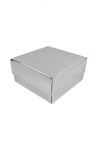 Caja Cuadrada 12x12x6 cm PLATA
