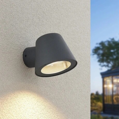 Luminaria de pared exterior Unidireccional Top Luminaria Exterior Unidireccional TOP Gris Oscuro