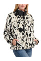 Campera O'Neill California Neo-Vintage Blanco/Negro