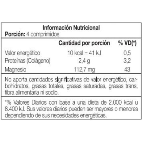 Colágeno con Magnesio Ana María Lajusticia 75 Comp