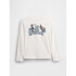 FRCH AUG LS VALUE GRAPHICS NEW OFF WHITE