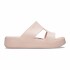 Sandalias Crocs Getaway Platform H-Strap W Mujer Quartz