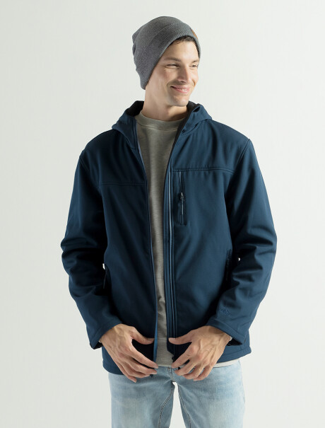 Campera Neopreno con Capucha Marino