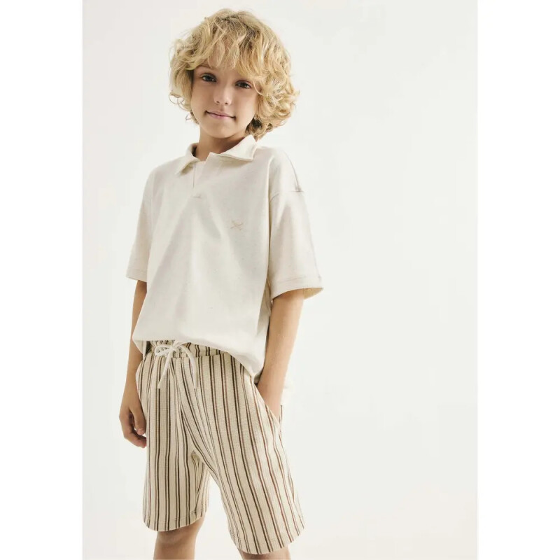 BERMUDA MASC OFF WHITE