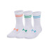 UA Essential Nv Mid Crew 3pk-WHT WHT-102