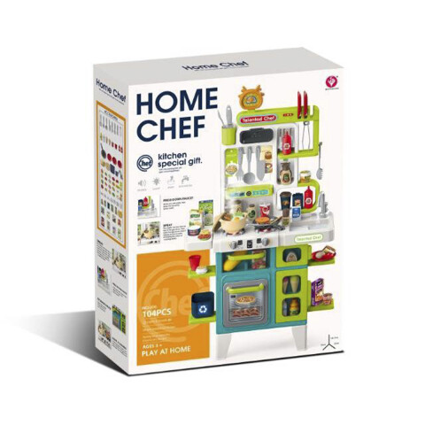 Set de Cocina con Vapor, Luz y Sonido 101 cm U