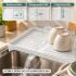 Escurridor Seca Platos Vajilla 2 Niveles Con Bandeja Drenaje Agua Cocina Imback Color Blanco Escurridor Seca Platos Vajilla 2 Niveles Con Bandeja Drenaje Agua Cocina Imback Color Blanco