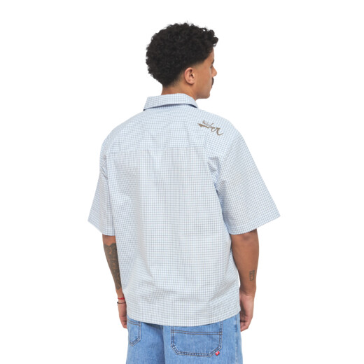 Camisa Quiksilver Choppy - Celeste Camisa Quiksilver Choppy - Celeste