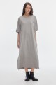 Vestido Pad Washed Grey