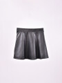 FALDA PU EMILIA NEGRO