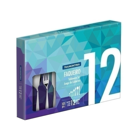 Juego de cubiertos modelo COSMOS, 101 piezas -TRAMONTINA TF7494