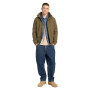 Casaca Waterproof Bomber Hombre Leaf Green