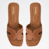 ITSANDAL OPEN WHITE SYNTHETIC MEDIUM BROWN