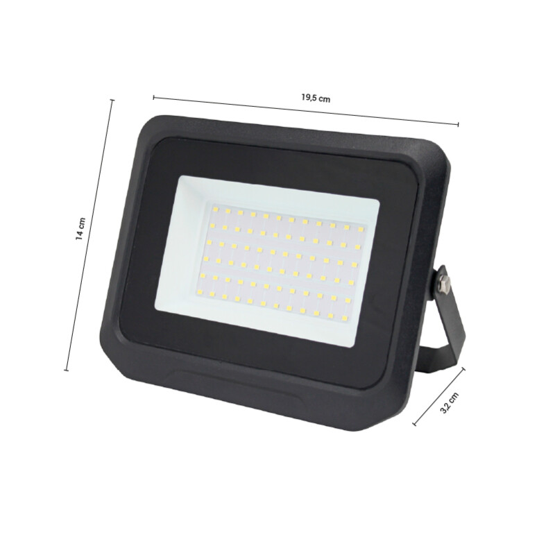 FOCO SKY BLUE 50W Proyector LED Sky Blue 50W Luz Cálida ECO