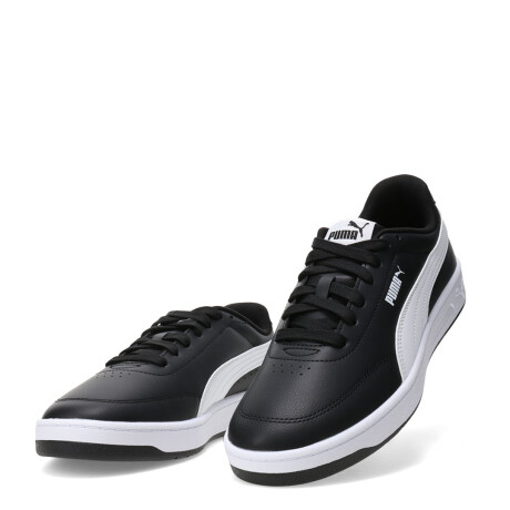 Championes de Hombre Puma Court Classic Clean Negro - Blanco