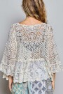 BLUSA CROCHET Natural