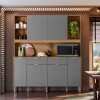 Kit mueble de cocina Botanika Gris