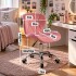 Silla Oficina Imback Escritorio Ergonomica Cuero Sintético IMBACK Color Rosa Silla Oficina Imback Escritorio Ergonomica Cuero Sintético IMBACK Color Rosa