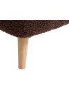 Puf VILDSUND 52x41 tela bouclé marrón Puf VILDSUND 52x41 tela bouclé marrón