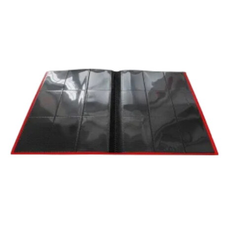 Carpeta con Elastico 9 Bolsillos - Roja Carpeta con Elastico 9 Bolsillos - Roja