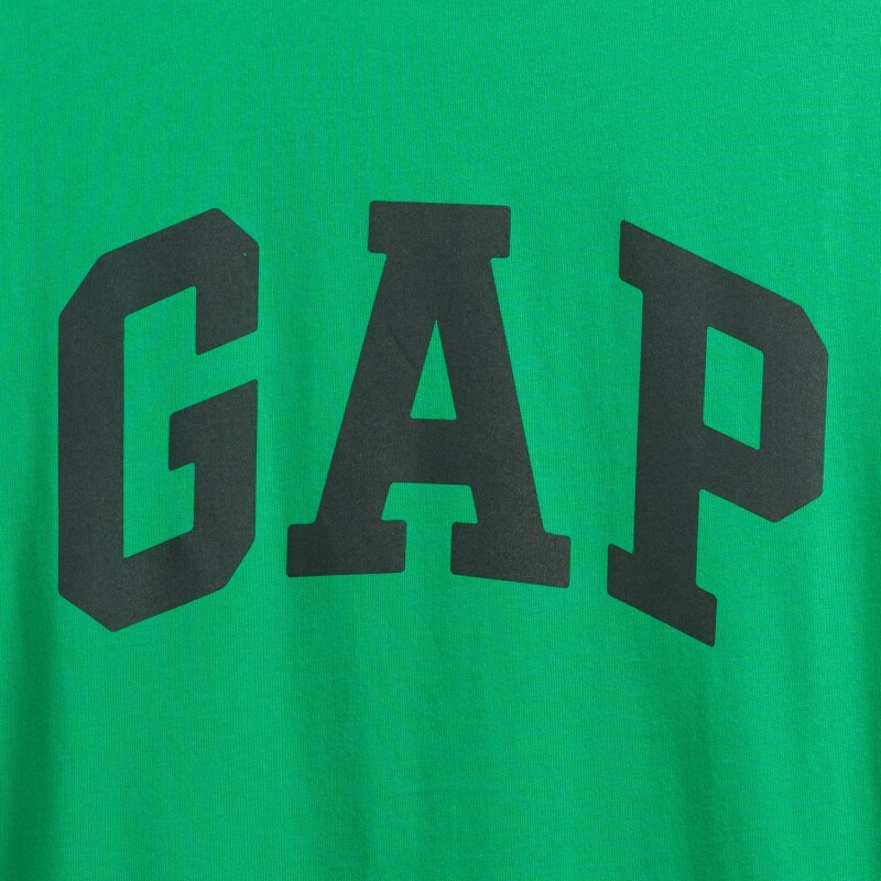 V-EVERYDAY SOFT BASIC LOGO T GALLANT GREEN