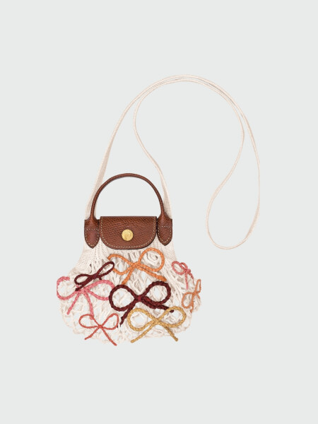 LONGCHAMP - Le Pliage Mesh XS Marfil
