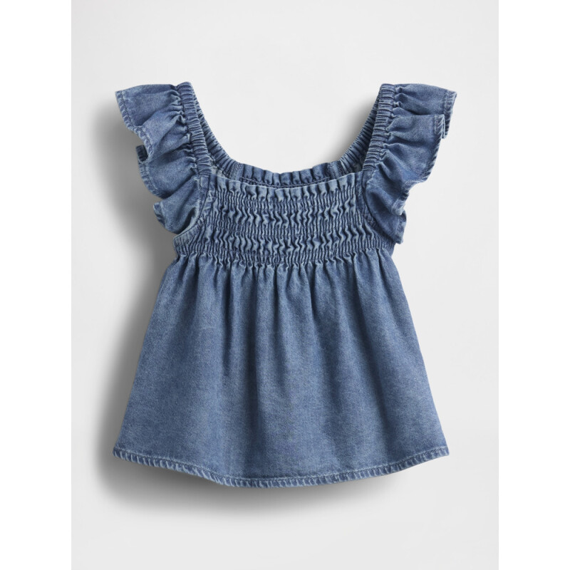 ULTRASOFT DENIM TANK MEDIUM WASH