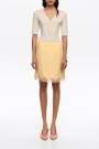 FALDA MINI ENCAJE Amarillo