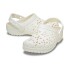 Crocs Classic Floral Cut Out Clog K - Niños Chalk