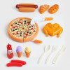 Kit Comida Rápida Para Cortar Infantil C/accesorios Kit Comida Rápida Para Cortar Infantil C/accesorios