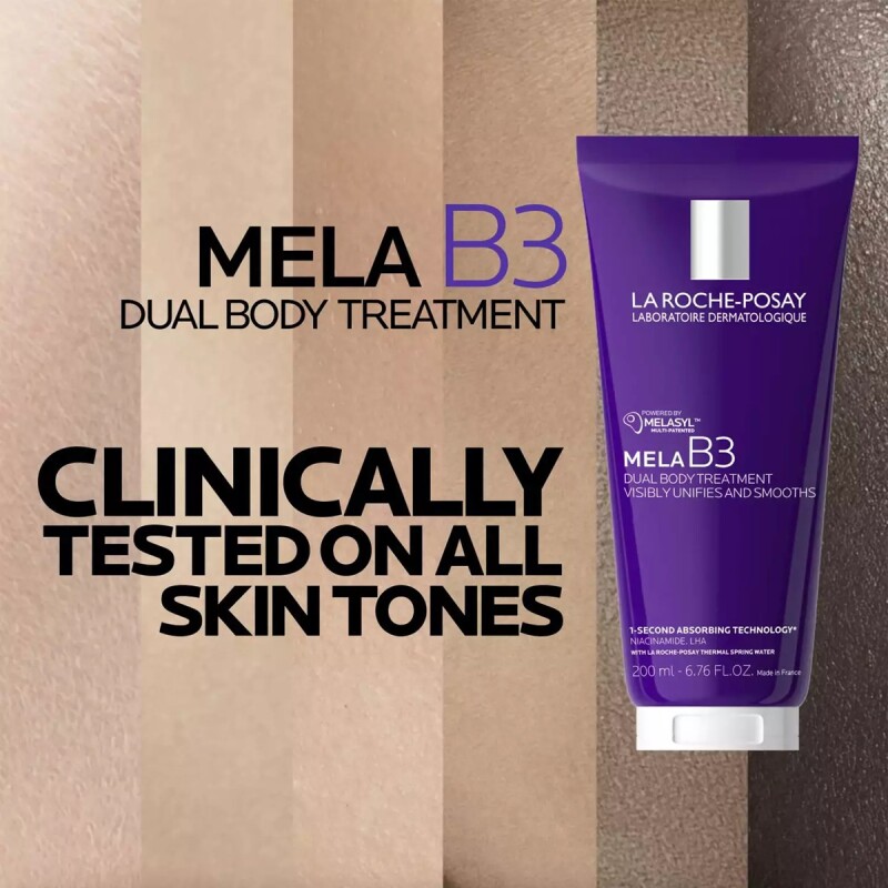 Mela B3 Dual Tratamiento Corporal La Roche Posay 200 Ml. Mela B3 Dual Tratamiento Corporal La Roche Posay 200 Ml.